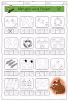 Vorschau - Arbeitsblätter - Erstes Zählen Weihnachten Vorschule/Klasse 1 - Seite 3
