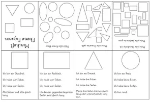 Vorschau - Arbeitsblätter - Miniheft geometrische Formen/ ebene Formen - Seite 2