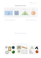 Vorschau - Arbeitsblätter - Geometrische Formen: 3 Arbeitsblätter - Deckblatt