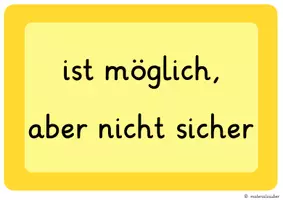 Vorschau - Fördermaterial/Inklusion - Wahrscheinlichkeit – Wortspeicher (Tafelmaterial Mathe) - Seite 3