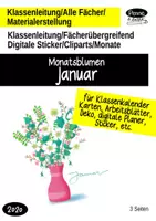 Vorschau - Bildkarten - Das (K)Leben ist schön! Materialpaket Digitale Sticker - Seite 1