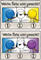 Vorschau - Poster - Aufgabenkärtchen zur Farbenlehre - Farbexperimente - Seite 3