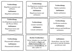 Vorschau - Aufgabenkarten - AES - Aufräumen textile Praxis - Seite 2