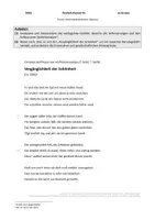 Vorschau - Klassenarbeiten - Klausur: Barockgedicht "Vergänglichkeit der Schönheit" (Hoffmannswaldau) - Gedichtanalyse & Epochenmerkmale des Barock - mit Erwartungshorizont - Deckblatt