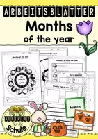 Vorschau - Arbeitsblätter - Materialpaket - Months of the year - Seite 1