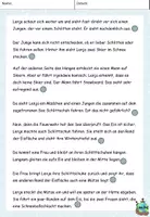 Vorschau - Arbeitsblätter - Lesespurgeschichte "Hurra, es schneit!" Level 3 DaZ / Deutsch - Seite 3