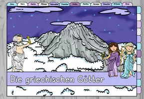 Vorschau - Stundenentwürfe - Materialpaket: Griechische Götter (Mythologie) - Seite 1