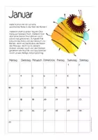 Vorschau - Merkblätter - Bienen Sachunterricht Kalender 2022 - Seite 1