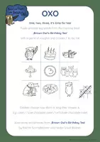 Aperçu - Jeux - Brown Owl's Birthday Tea - Tic Tac Toe - Page de couverture
