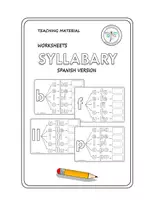 Vista previa - Hojas de trabajo - SYLLABARY GRAMMAR LOWER CASE LETTER - Portada