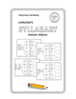 Vista previa - Hojas de trabajo - SYLLABARY CAPITAL FIRST GRAMMAR LETTERS - Portada