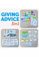 Vorschau - Bildkarten - Giving Advice 3in1 - Deckblatt