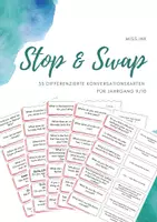 Vorschau - Spiele - Stop & Swap - differenzierte Konversationskarten für experts - Deckblatt