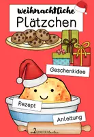 Vorschau - Aufgabenkarten - Plätzchen backen - Deckblatt