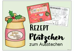 Vorschau - Aufgabenkarten - Plätzchen backen - Seite 3