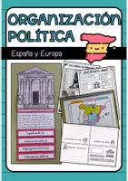 Vista previa - Unidades / Secuencias / Situaciones de Aprendizaje - Organización política y territorial de España y Europa - Portada