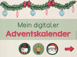 Vorschau - Interaktives Material - digitaler Adventskalender (interaktive PDF) - Seite 2