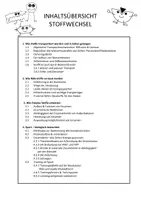 Vorschau - Unterrichtsreihen - Inhaltsübersicht Kursplanung Stoffwechsel Biologie - Seite 3