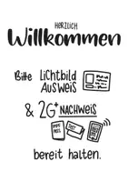 Vorschau - Poster - Einlassplakat - Coronakonformer Zugang - Seite 2