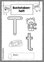 Vorschau - Arbeitsblätter - Buchstabenheft zum T mit Übungen zur phonologischen Bewusstheit - Seite 2