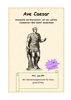 Vorschau - Arbeitsblätter - Caesar - Partizip - Deckblatt