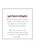 Vista previa - Juegos / Gamificación - Bingo de Navidad - página 1