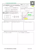 Vorschau - Unterrichtsreihen - SKRIPT: Differentialrechnung - Grundlagen (mit Lösungen) - Seite 3