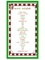Vorschau - Stundenentwürfe - Christmas Wortbildkarten farbig Tafelmaterial - Seite 1