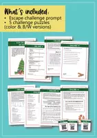 Vista previa - Unidades / Secuencias / Situaciones de Aprendizaje - Christmas Escape Room; estaciones de trabajo; 7a - 8a clase (inglés) - página 2