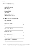 Vorschau - Arbeitsblätter - Deutschfuchs A1 - 11 - Die Schule beginnt bald. - Seite 1