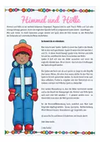 Vista previa - Juegos / Gamificación - HIMMEL UND HÖLLE Weihnachten Spiel Deutsch Alemán - página 1
