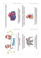 Vorschau - Spiele - Lesekette - Lesezeit im Advent - Deckblatt