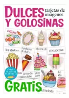 Vista previa - Tarjetas / Manipulativos - DULCES flash cards Español GRATIS - Portada