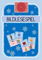 Vorschau - Spiele - Bildlesespiel Winter-Weihnachtszeit - Deckblatt
