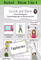 Vorschau - Spiele - Gestik und Mimik - Unterrichtssequenz - Körperbewegungen - Deckblatt