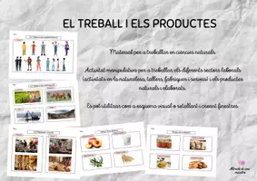 Vista previa - Hojas de trabajo - PACK: CIENCIES SOCIALS: CASA, POBLE, CIUTAT I TREBALL - página 1