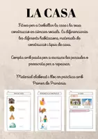 Vista previa - Hojas de trabajo - LA CASA - Portada