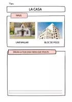 Vista previa - Hojas de trabajo - LA CASA - página 1