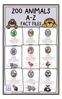 Vorschau - Text - Zoo Animals A-Z - Fact Files - Deckblatt