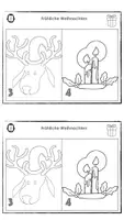 Vorschau - Arbeitsblätter - Mini-Ausmalheft Adventskalender ab Klasse 1 - Seite 2