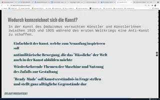 Vorschau - Präsentationen/Tafelbilder - Präsentation: Dadaismus - Stundenentwurf / Lehrermaterial - Seite 2