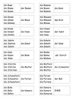 Vorschau - Spiele - Spiel: Mehrzahl mit Nomen - Deckblatt