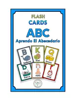 Vista previa - Manualidades / Dibujos para colorear - TARJETAS ILUSTRATIVAS APRENDO EL ABECEDARIO - Portada