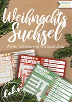 Vorschau - Arbeitsblätter - Weihnachts Suchsel - Wörter schreiben im Advent - Deckblatt