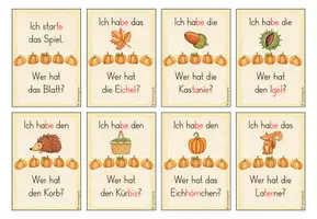 Vorschau - Spiele - Lesespiel: Herbst (Kl. 1/2) - Seite 3
