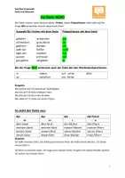 Vorschau - Arbeitsblätter - DaF/DaZ - A2 - Dativ und Akkusativ - Erklärungen und Übungen - Deckblatt