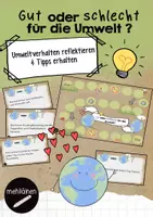 Vorschau - Spiele - Gut oder schlecht für die Umwelt? - Deckblatt