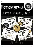 Vorschau - Bildkarten - Feriengruß Winter/Weihnachten - Deckblatt