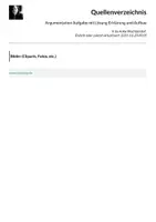 Vorschau - Stundenentwürfe - Argumentation Aufgabe mit Lösung Erklärung und Aufbau - Seite 1