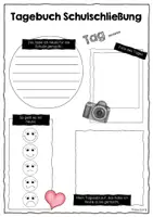 Vorschau - Arbeitsblätter - Tagebuch für die Zeit des Lockdowns/Schulschließung - Seite 3